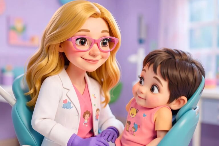 Como acalmar seu filho ansioso durante a consulta dentária